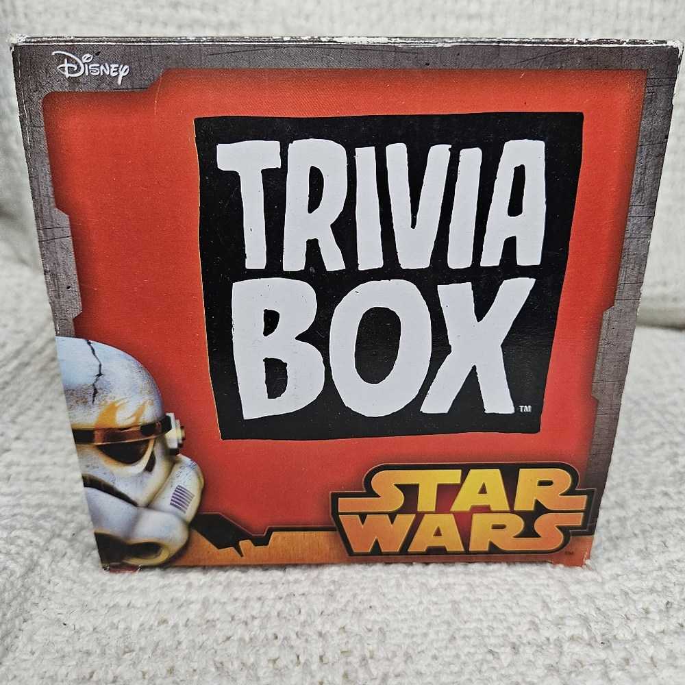 Disney Star Wars Trivia Box Card Game